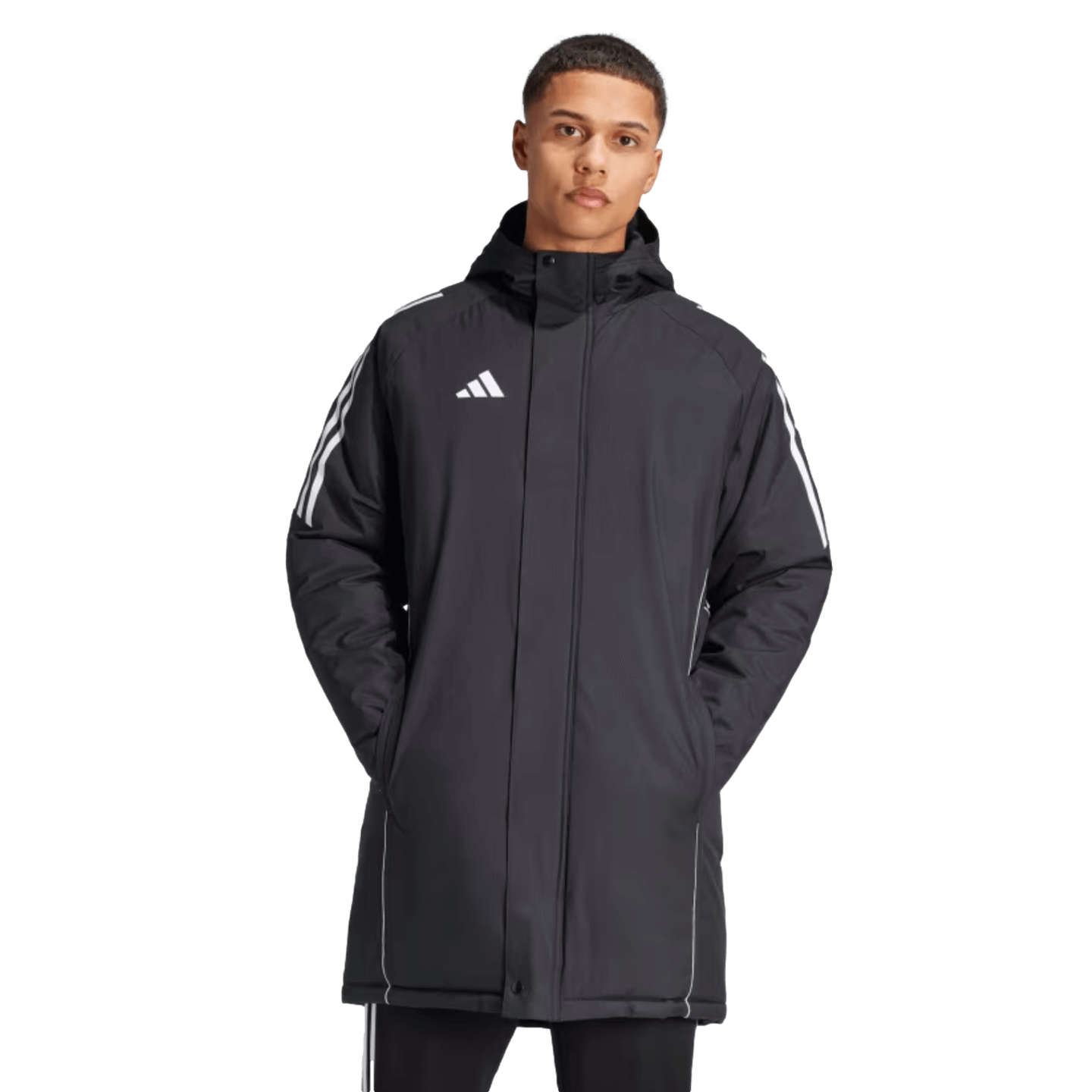 Adidas Tiro 24 Parka Soccer IJ7391 Black