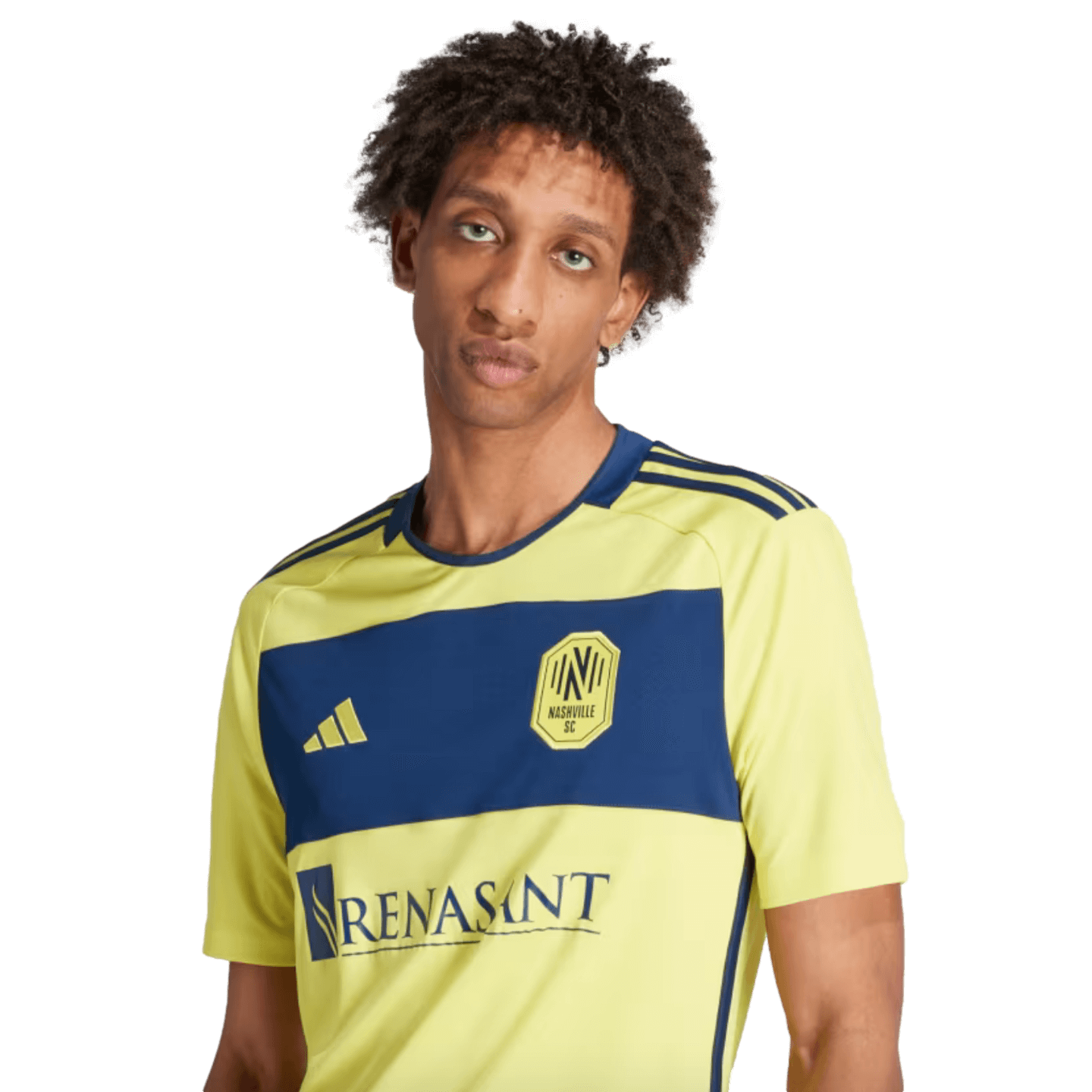 Adidas Nashville 24/25 Home Jersey Soccer HZ6206 Yellow