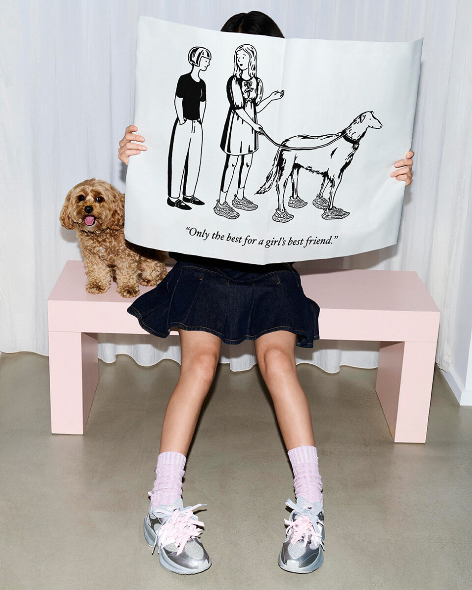 GANNI（ガニー） × New Balance（ニューバランス）のコラボシューズ
