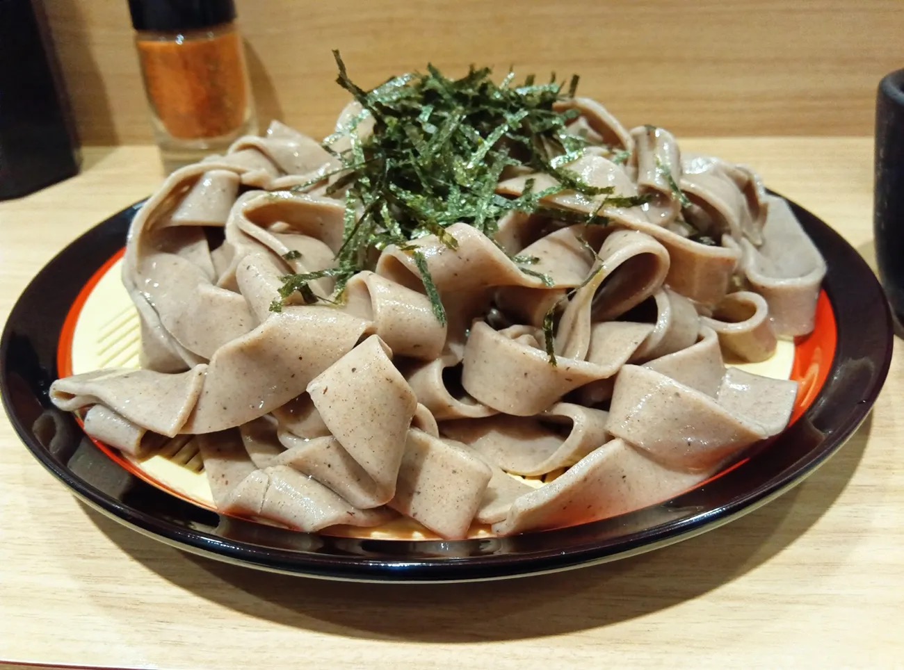 Japanese restaurant chain serves up super thick soba noodles in