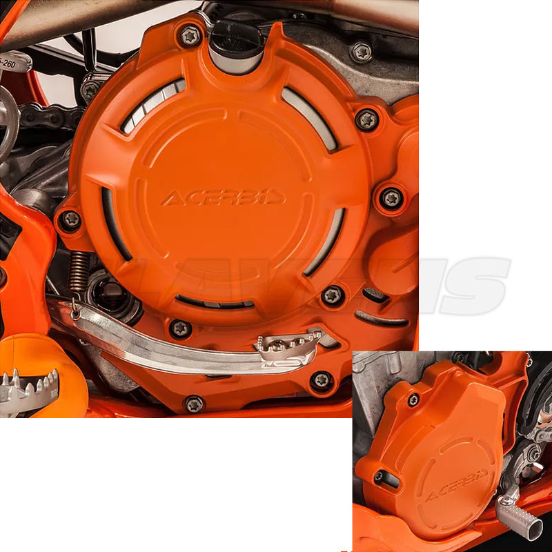 X-Power Clutch and Ignition Cover for KTM HQV GasGas