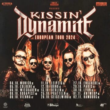 Kissin' Dynamite announce European Tour and new album to be
