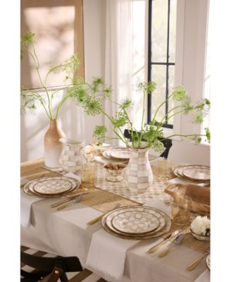 MacKenzie-Childs Mocha Check Collection - Macy's