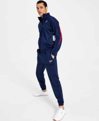 Reebok Men's Vector Tricot Track Jacket & Pant Separates - Macy's