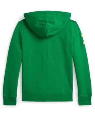 Polo Ralph Lauren Boys 8-20 Big Pony Fleece Full-Zip Hoodie - Macy's