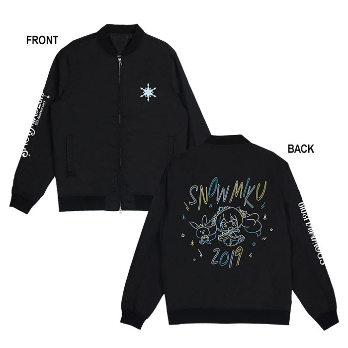 グッズ]SNOW MIKU 2019 Ani-Neonスタジアムジャケット - SNOW MIKU
