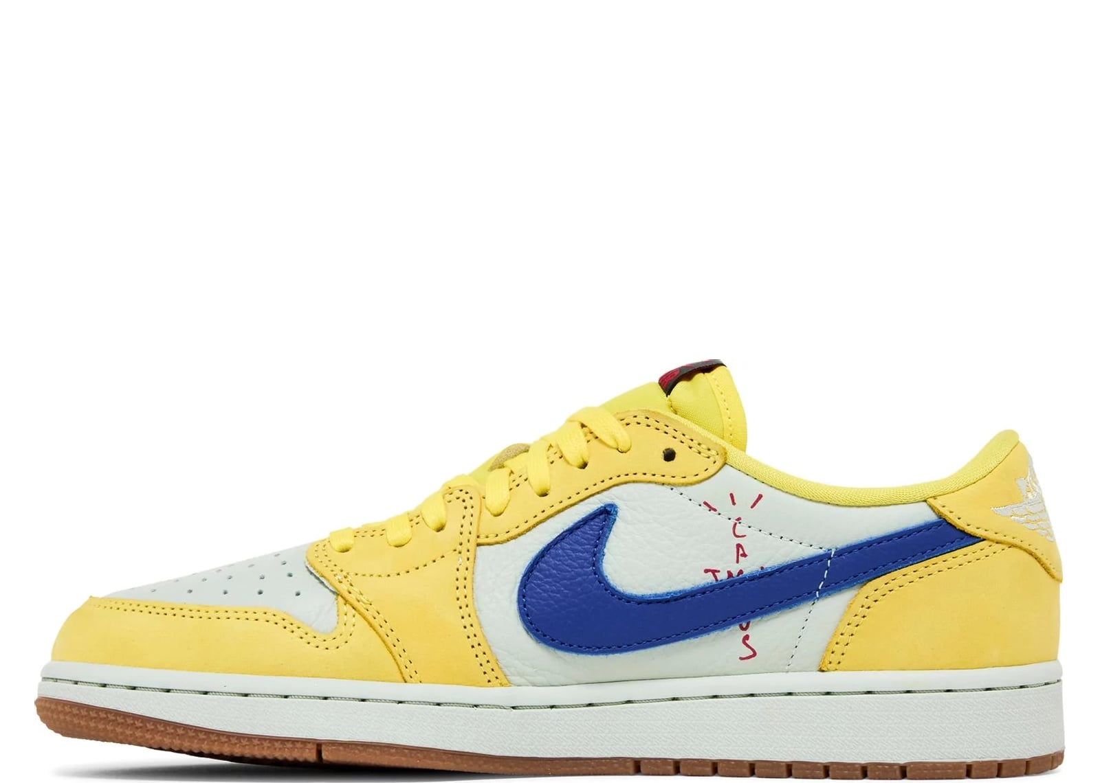 Nike Jordan 1 Retro Low OG SP Travis Scott Canary (W) - DZ4137-700