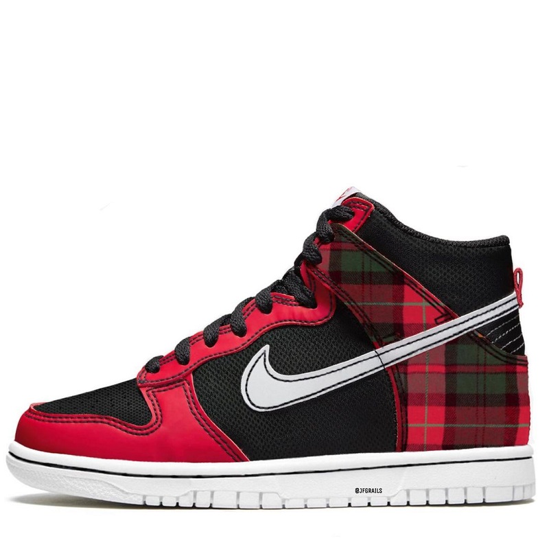 2022年発売【Nike WMNS Dunk High “Red Tartan”】クリスマス仕様の