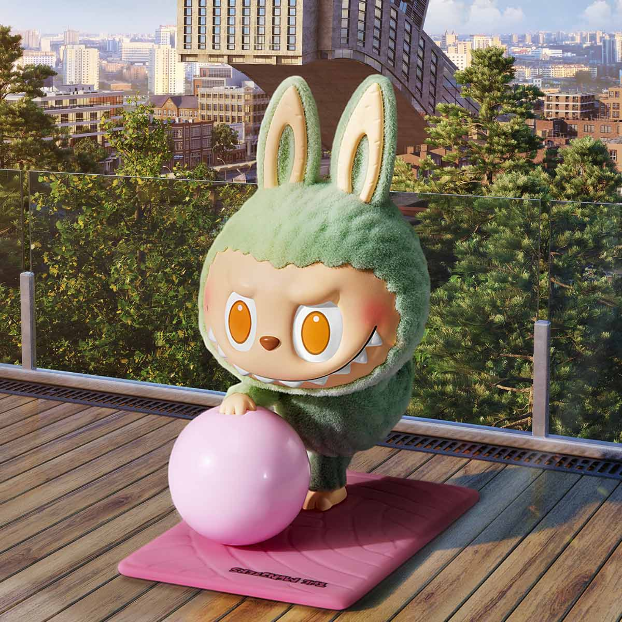 Pop Mart Labubu Lazy Yogaフィギュアがsneakerman.storeに登場