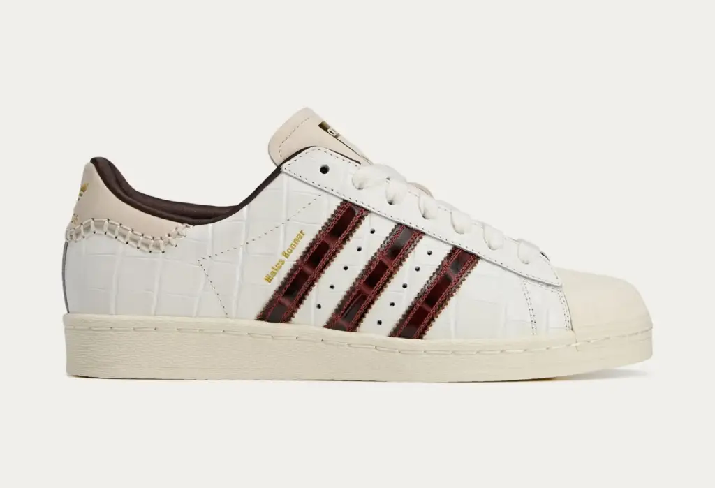 Wales Bonner x adidas Superstar “Wonder White/Fox Brown” [Release