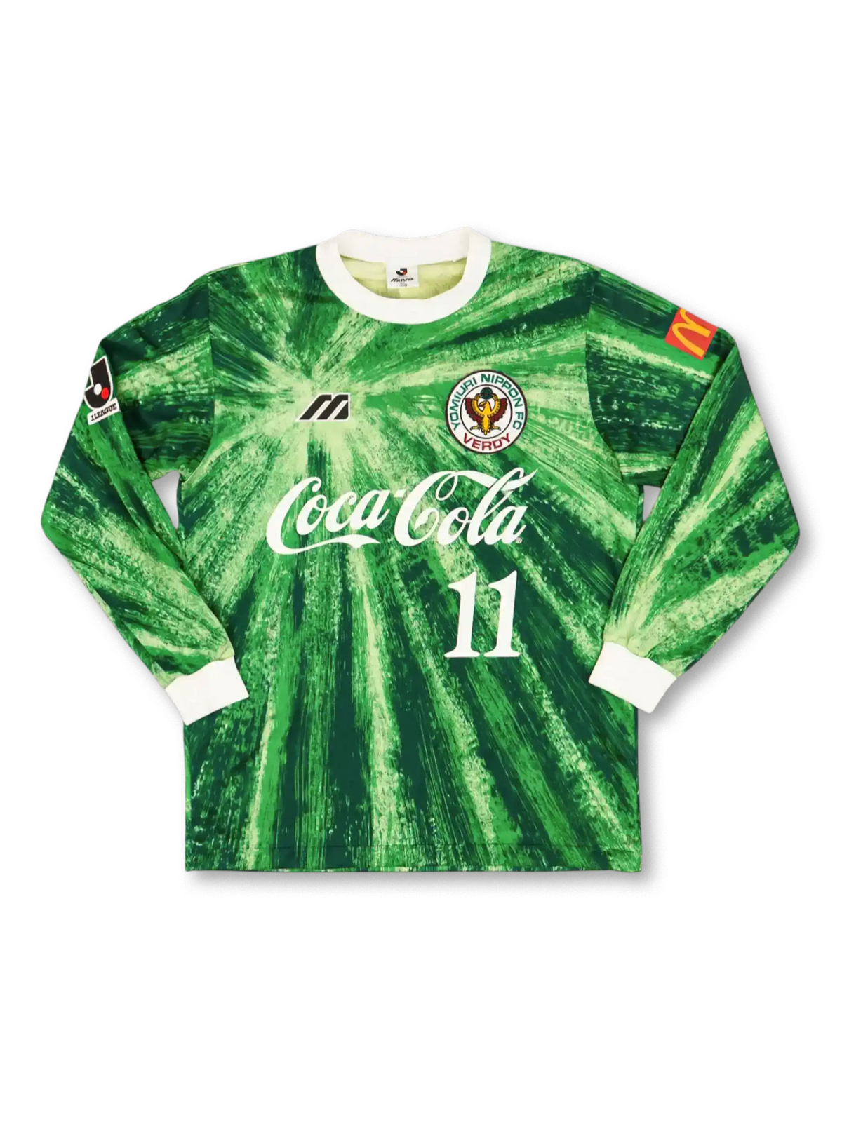 1993-94年 ヴェルディ川崎 ホーム マッチ仕様 シャツ 11番-KICKO – Kicko