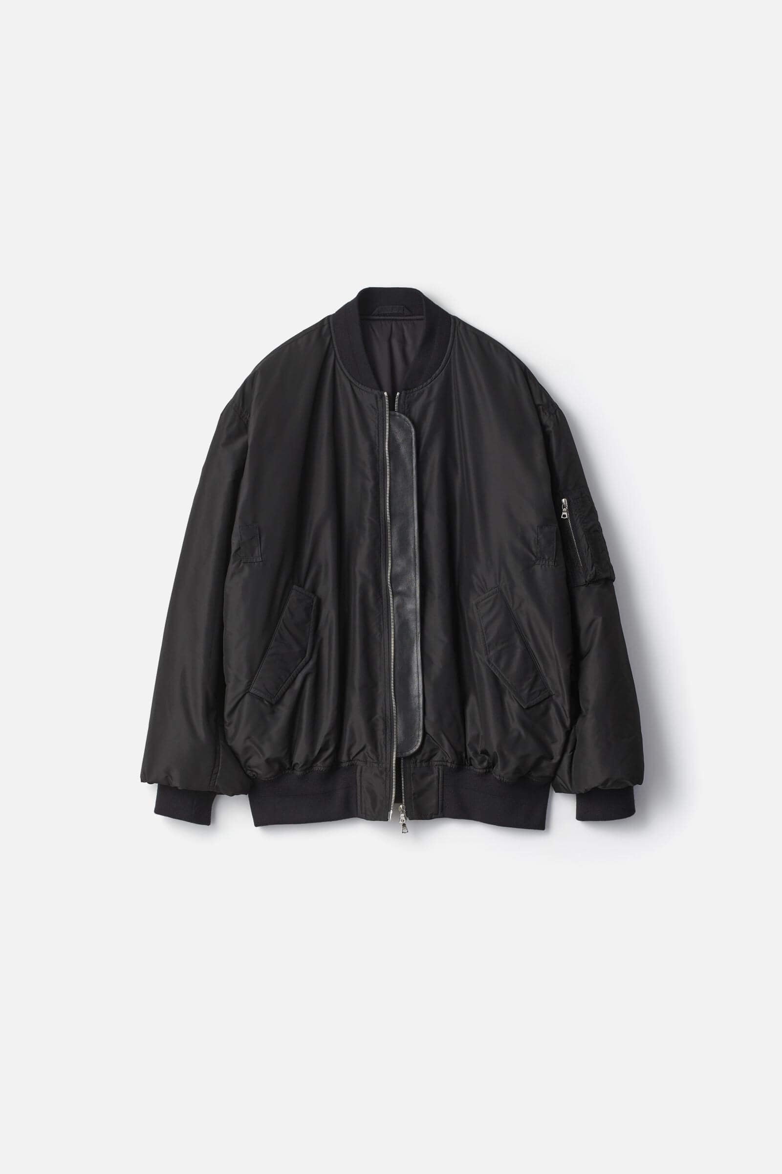 HIGH DENSITY SILK TWILL FLIGHT BLOUSON 4