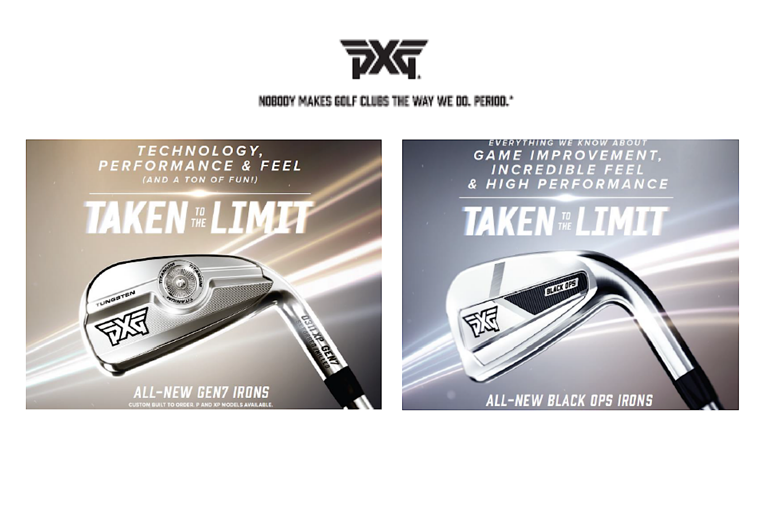 PXG 0311 GEN7アイアン & PXG Black Opsアイアン PXGアイアン史上最高