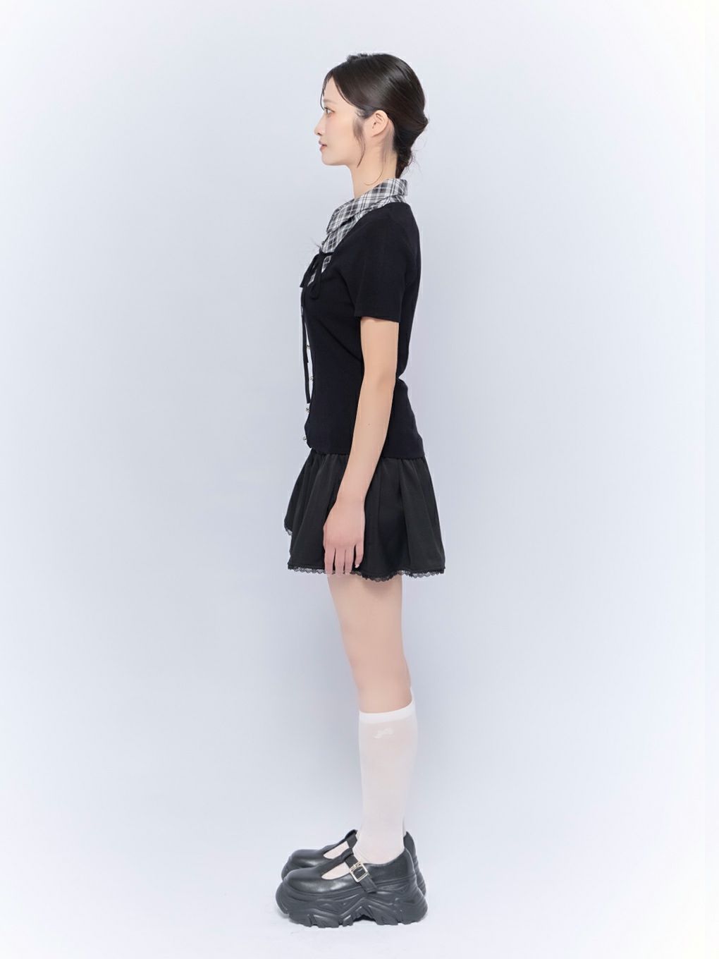BUBBLES】スクールガーリーリボントップス | sparkling mall online store