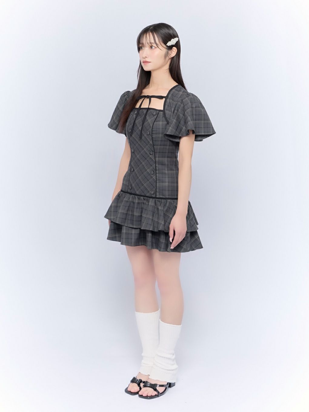 BUBBLES】フレアティアードワンピース | sparkling mall online store