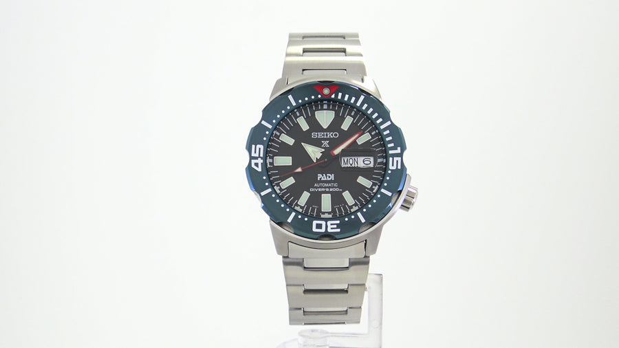 Seiko Prospex PADI Special Edition Automatic Diver Black Dial