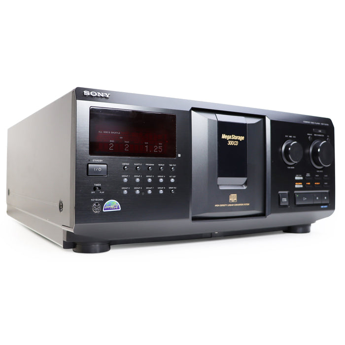 Sony CDP-CX355 | 300-Disc CD Changer, Refurbished — SpenCertified