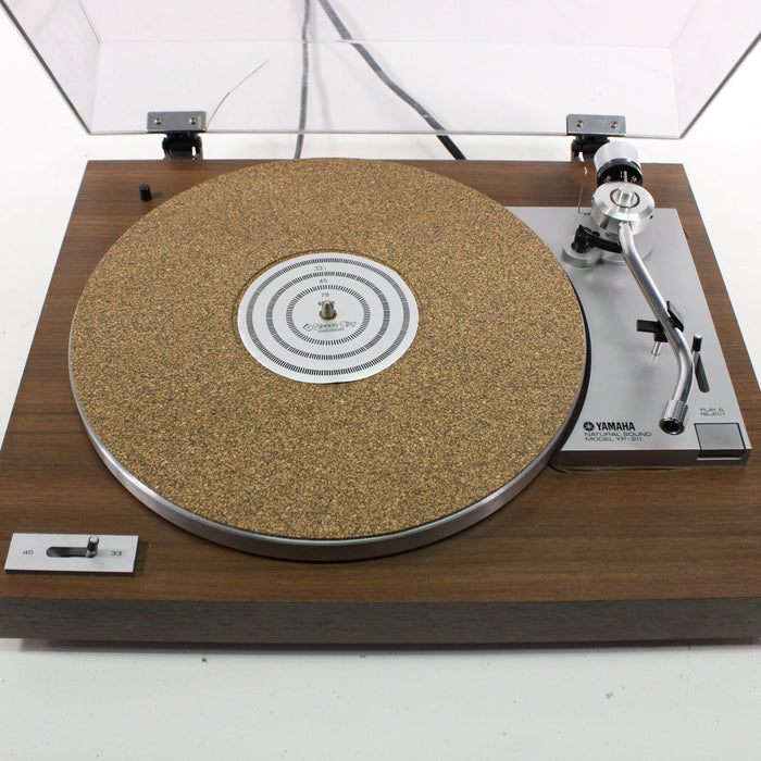 Yamaha YP-211 2-Speed Belt-Drive Turntable — SpenCertified