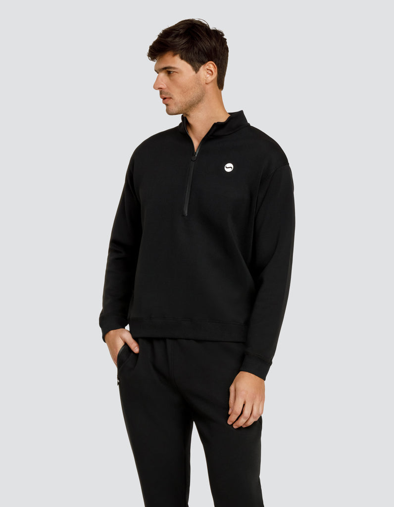 GERRY OVERSIZED QUARTER ZIP PULLOVER - MEN'S PICKLEBALL LONG