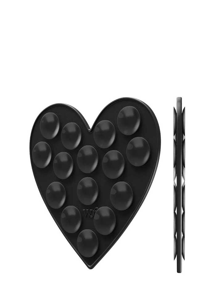 Wildflower Cases - Black/Pink Heart Stickeez, Compatible with