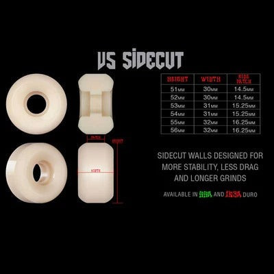 BONES X-FORMULA V5 KOWALSKI AGAINST THE GRAIN WHEEL 55mm 99A