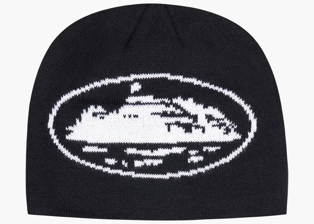 Corteiz Alcatraz Skully Black | Hype Clothinga