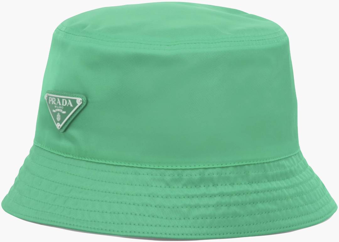 Prada_Nylon_Bucket_Hat_Mint_Gr