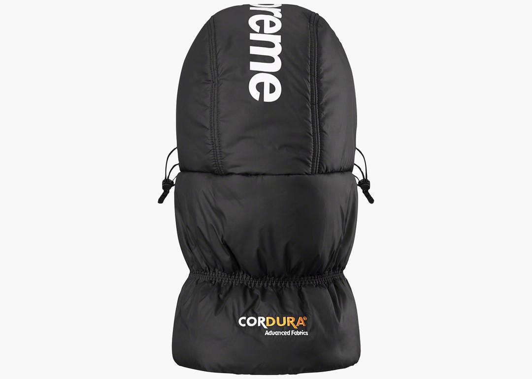 Supreme Cordura Puffer Balaclava Black | Hype Clothinga