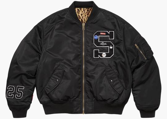 Supreme GOODENOUGH Reversible MA-1 Black | Hype Clothinga