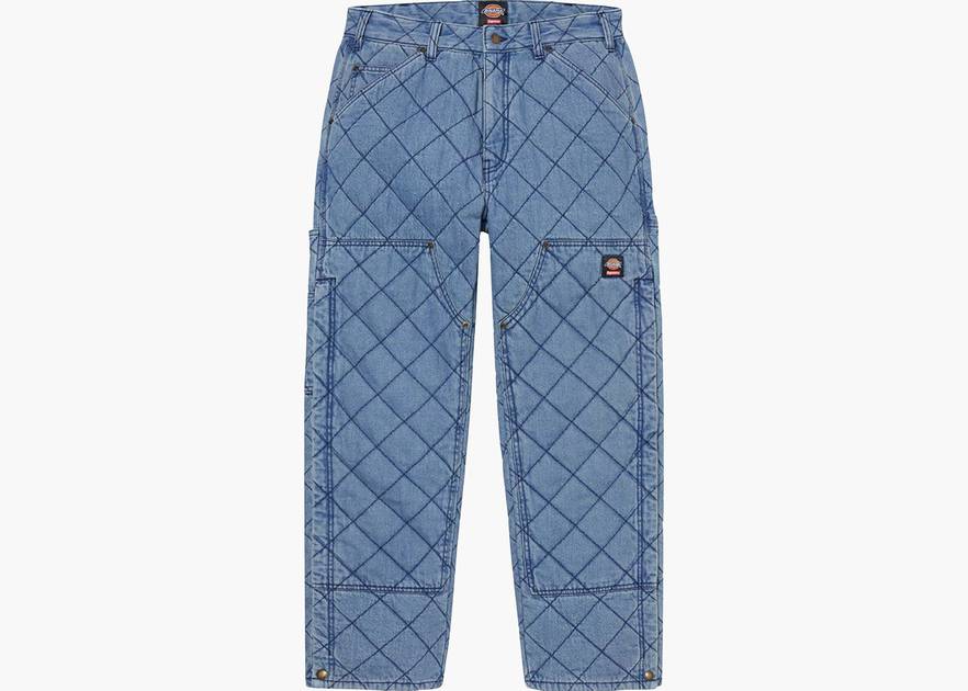 Supreme Dickies Quilted Double Knee Painter Pant Denim | Hype