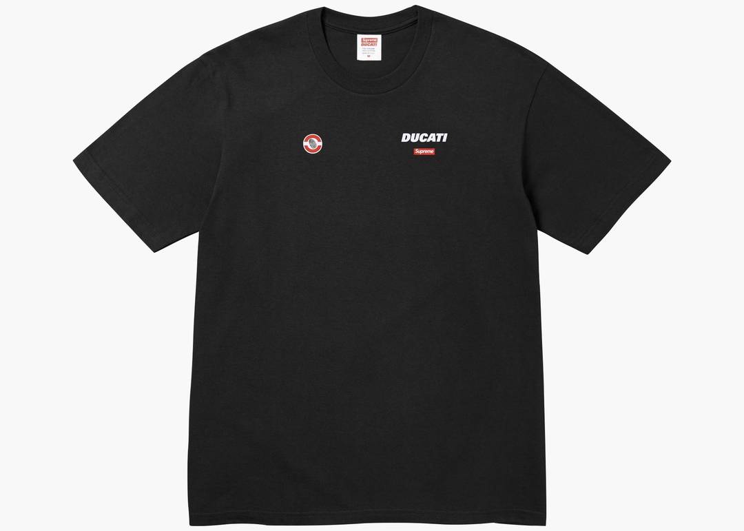 Supreme Ducati Logo Tee Black | Hype Clothinga