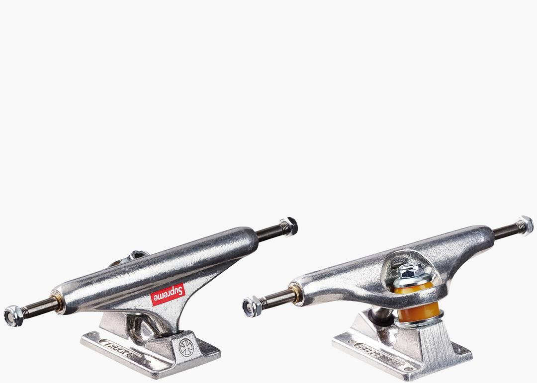 Supreme Independent Trucks (Set of 2) Silver | Hype Clothinga