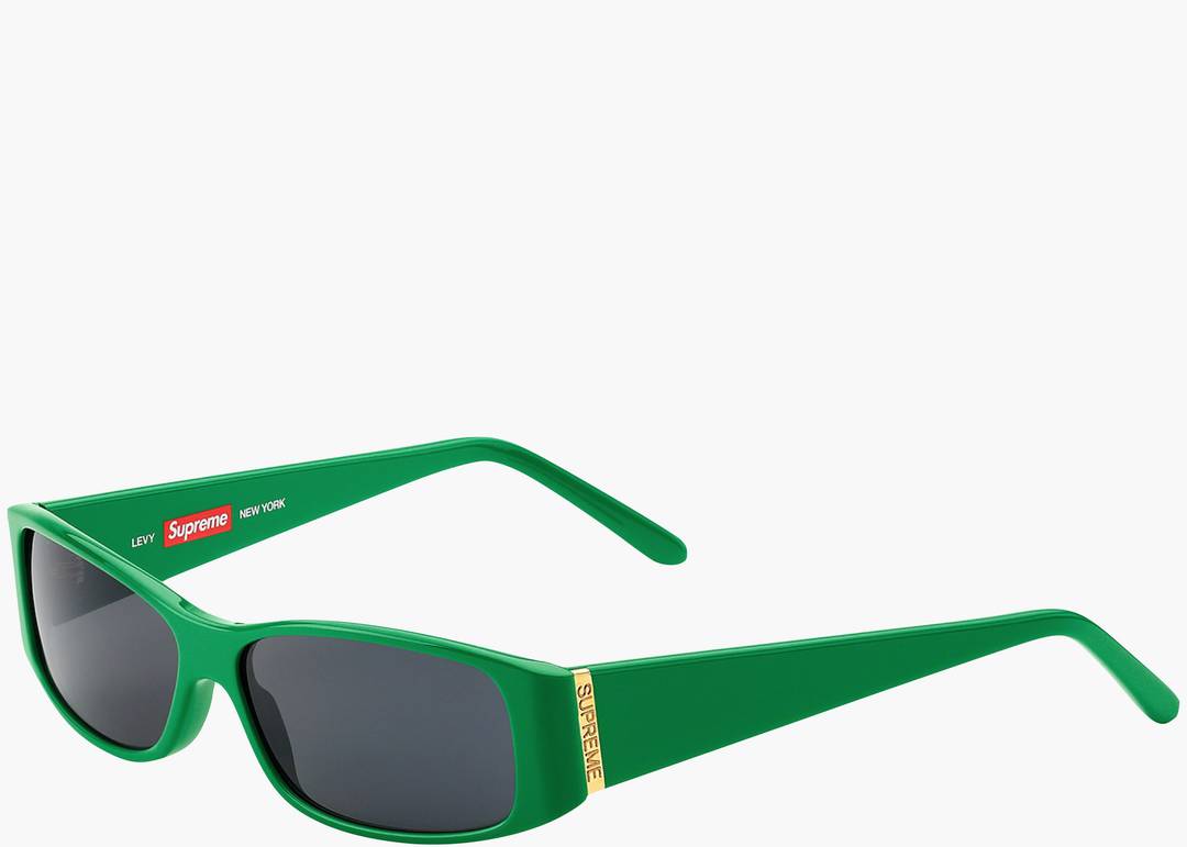 Supreme Levy Sunglasses Green | Hype Clothinga
