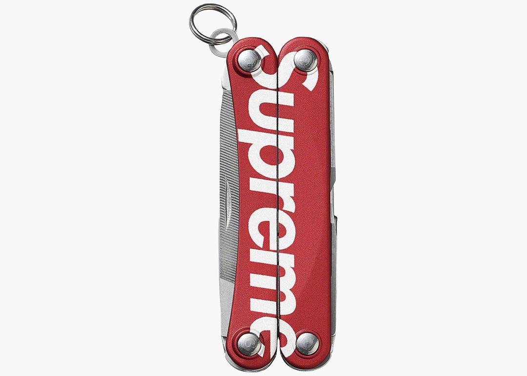 Supreme Leatherman Squirt PS4 Multitool Red | Hype Clothinga