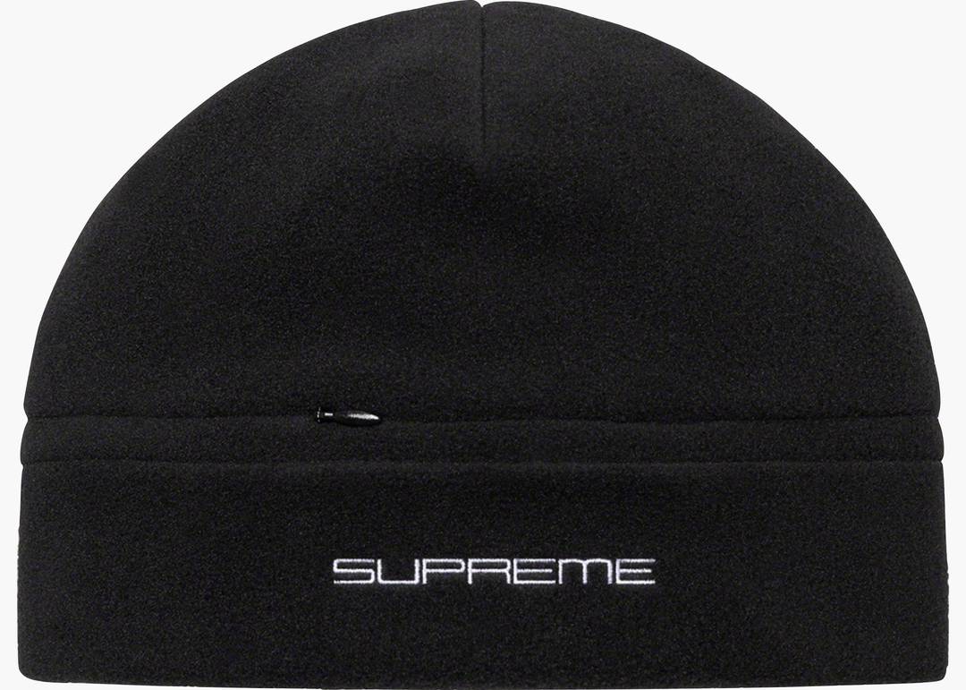 Supreme Polartec Beanie (FW21) Black | Hype Clothinga