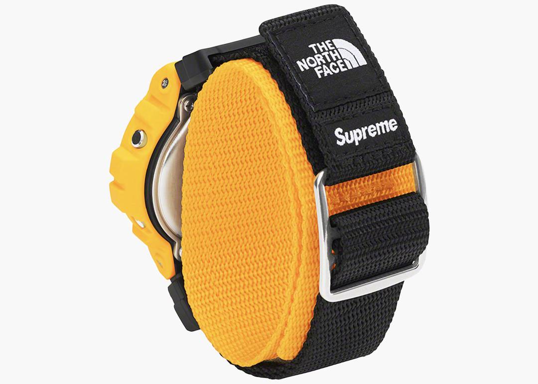 Supreme The North Face G-SHOCK Watch Yellow | Hype Clothinga