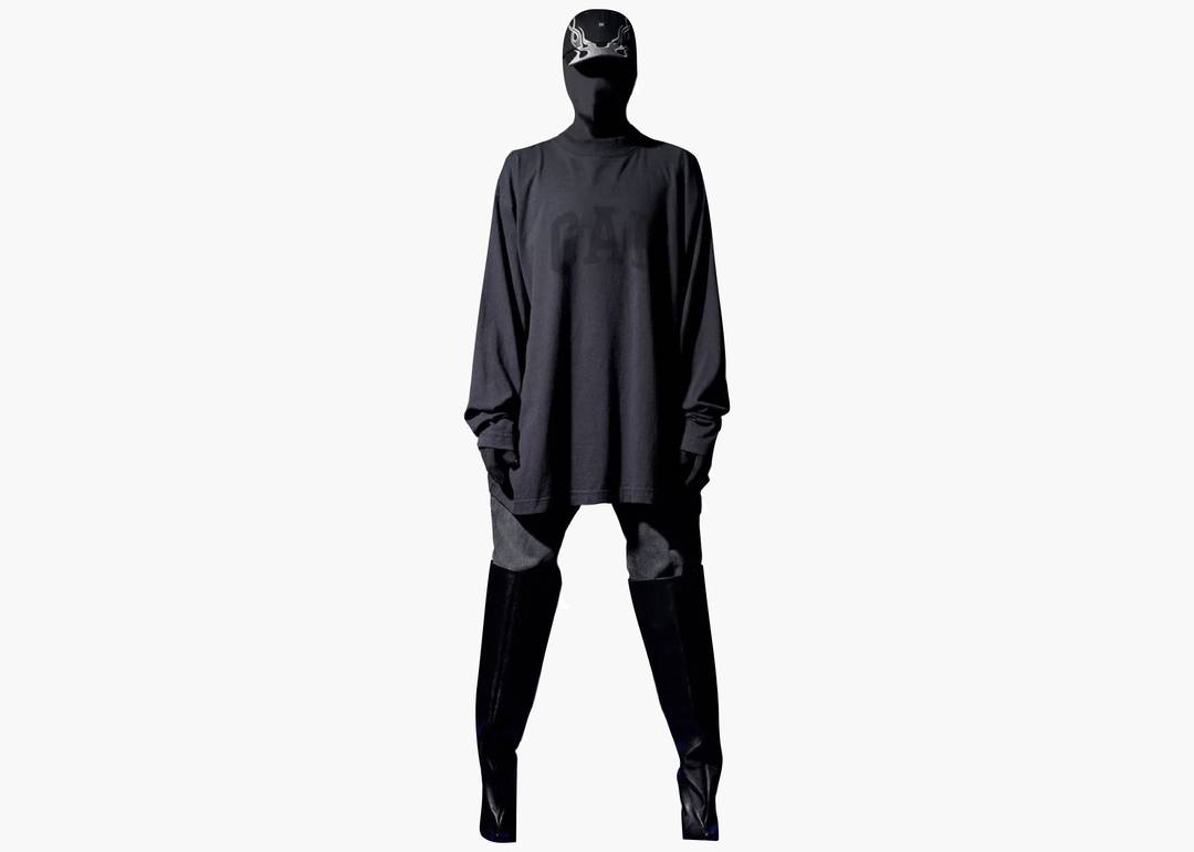 Yeezy Gap Dove Longsleeve Tee Dark Blue | Hype Clothinga
