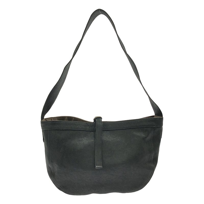 Lot.018 horse leather newsboy bag / ホースレザー ニュースボーイ