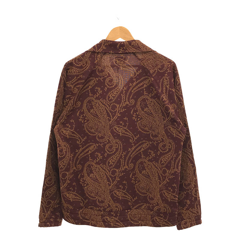 TRACK JACKET POLY JQ./ PAISLEY ペイズリートラックジャケット