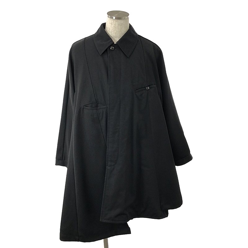 変形 アシンメトリー オーバー ロングコート | ブランド古着の買取