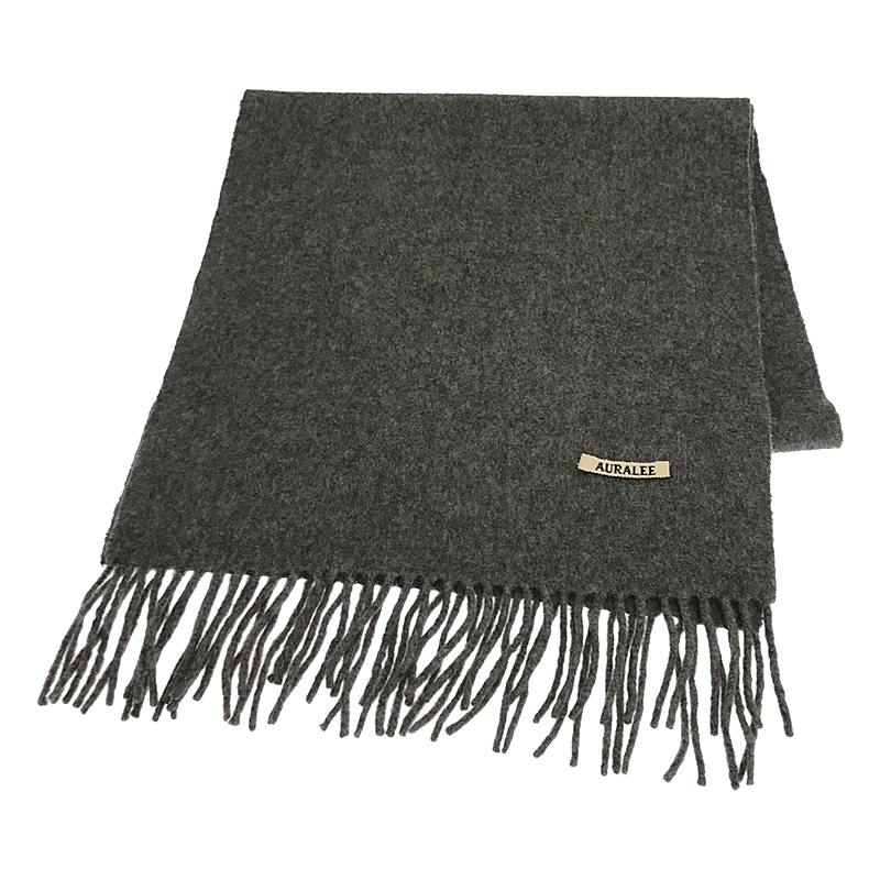 CASHMERE NARROW STOLE / カシミヤ フリンジ ストール マフラー / ユニ