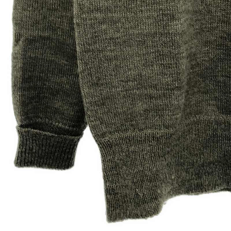 SEAMLESS ROLL NECK KNIT ウール シームレス ロールネック ニット