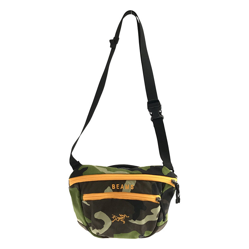 BEAMS ビームス 別注 MAKA2 WAISTPACK カモ柄 迷彩 ナイロン ボディー