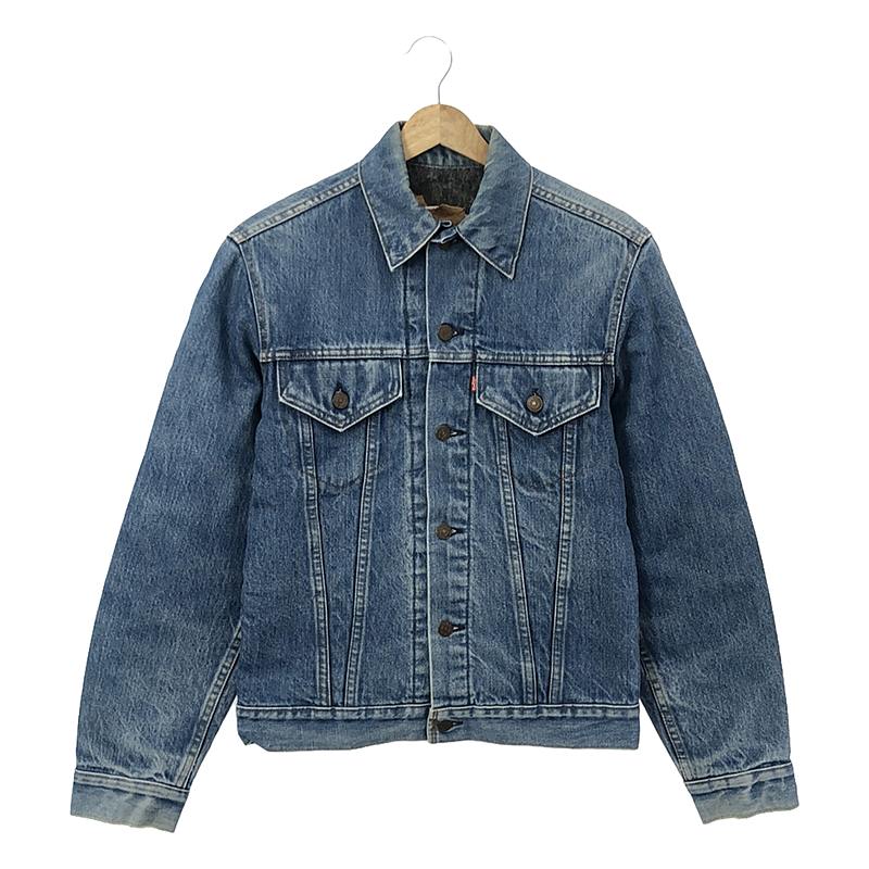 70s ヴィンテージ USA製 71205-0317 刻印52 裏地ブランケット ロング丈