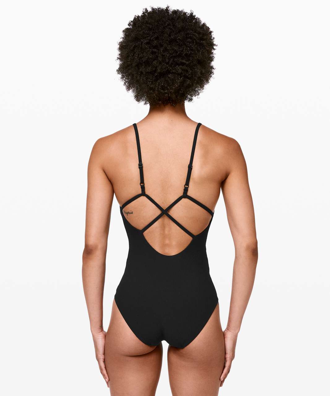 Lululemon Poolside Pause One-Piece - Black - lulu fanatics