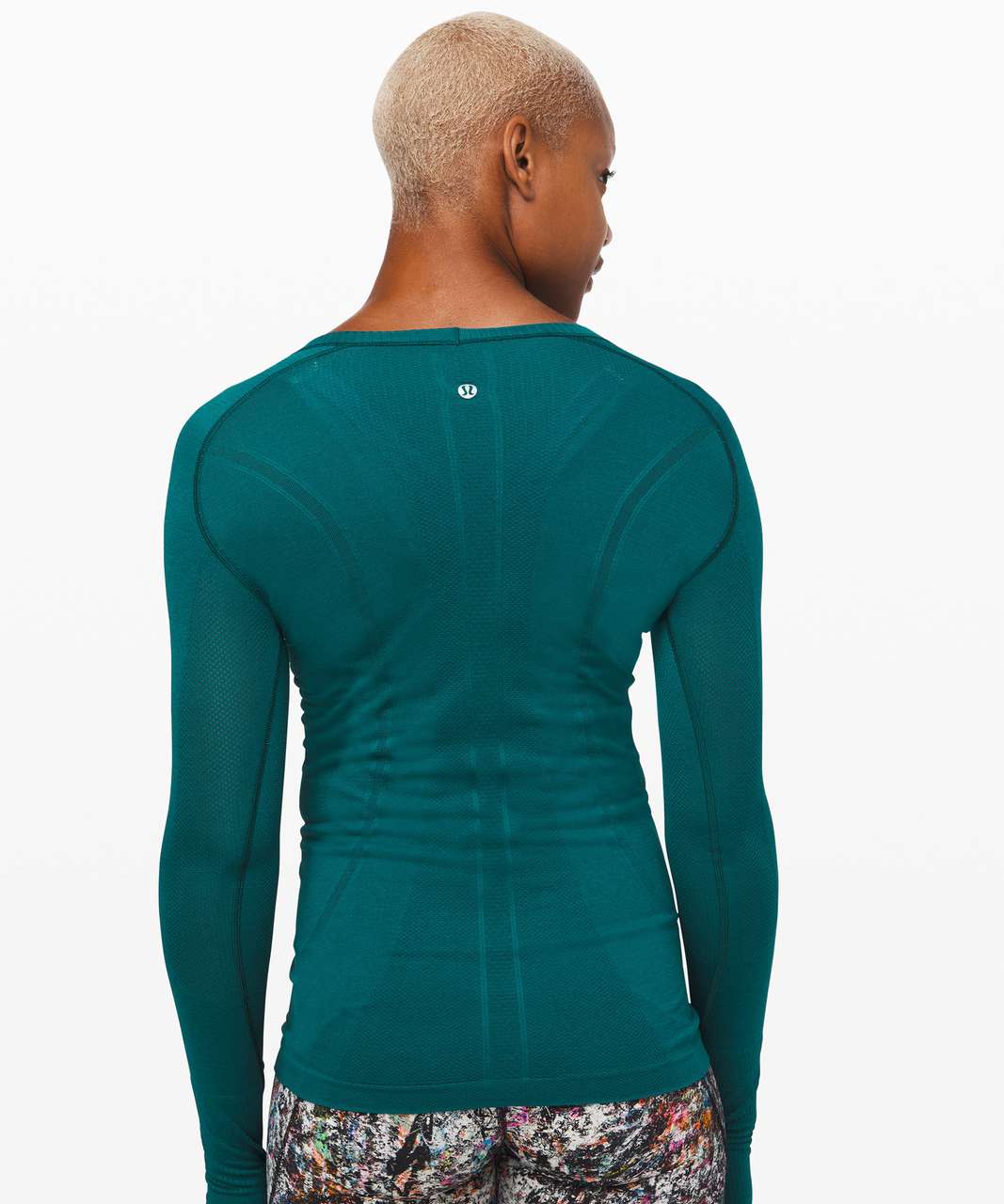 Lululemon Swiftly Tech Long Sleeve Crew - Emerald / Emerald - lulu