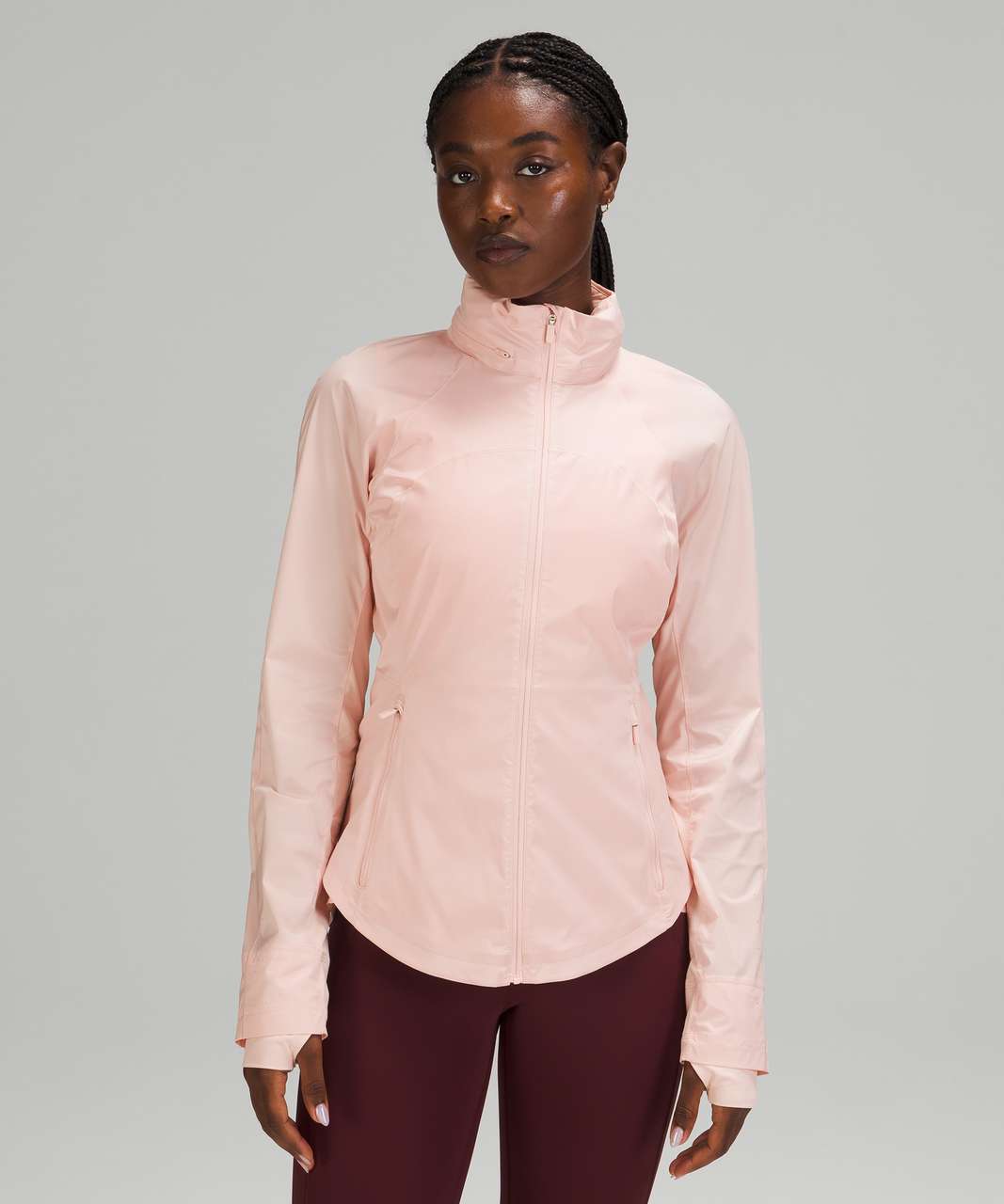 Lululemon Goal Smasher Jacket - Pink Mist - lulu fanatics