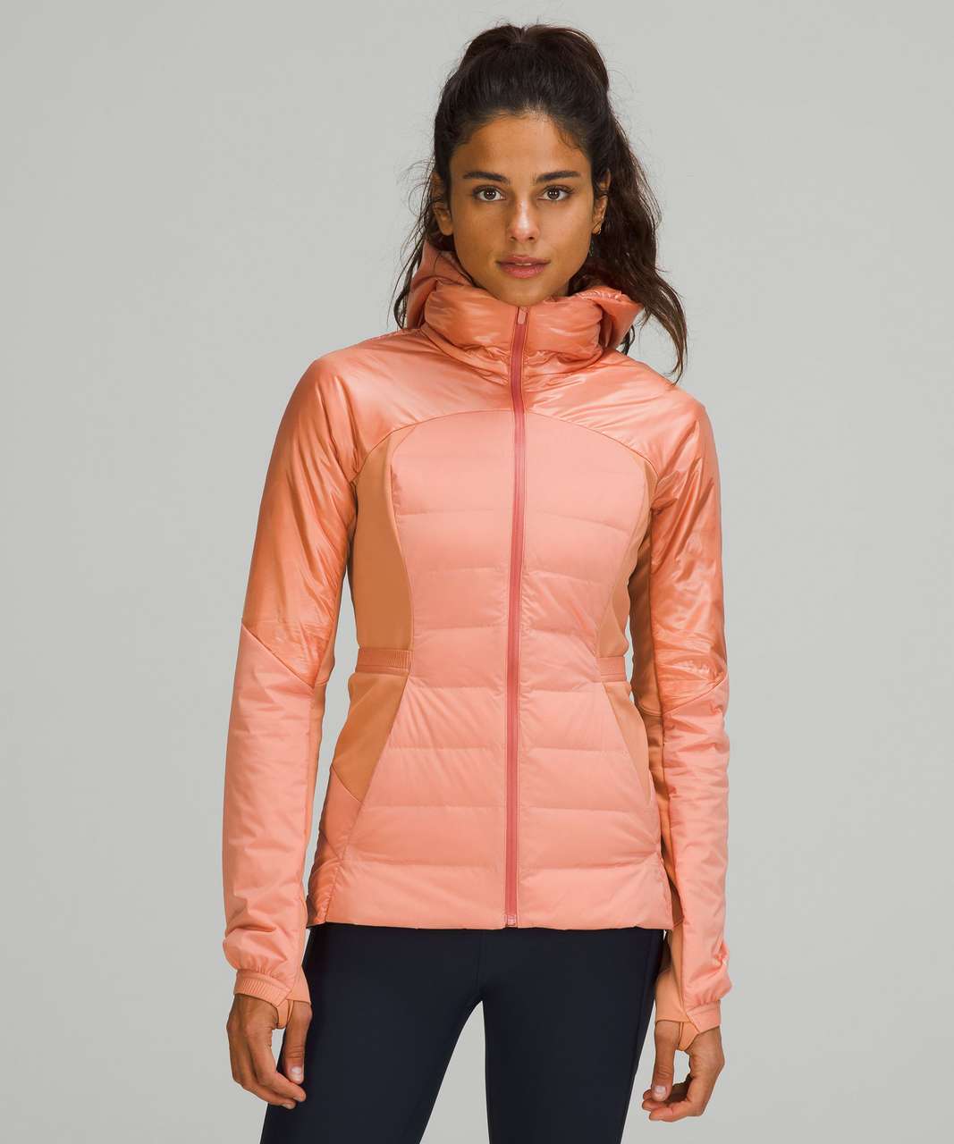 Lululemon Down for It All Jacket *Shine - Pink Savannah - lulu