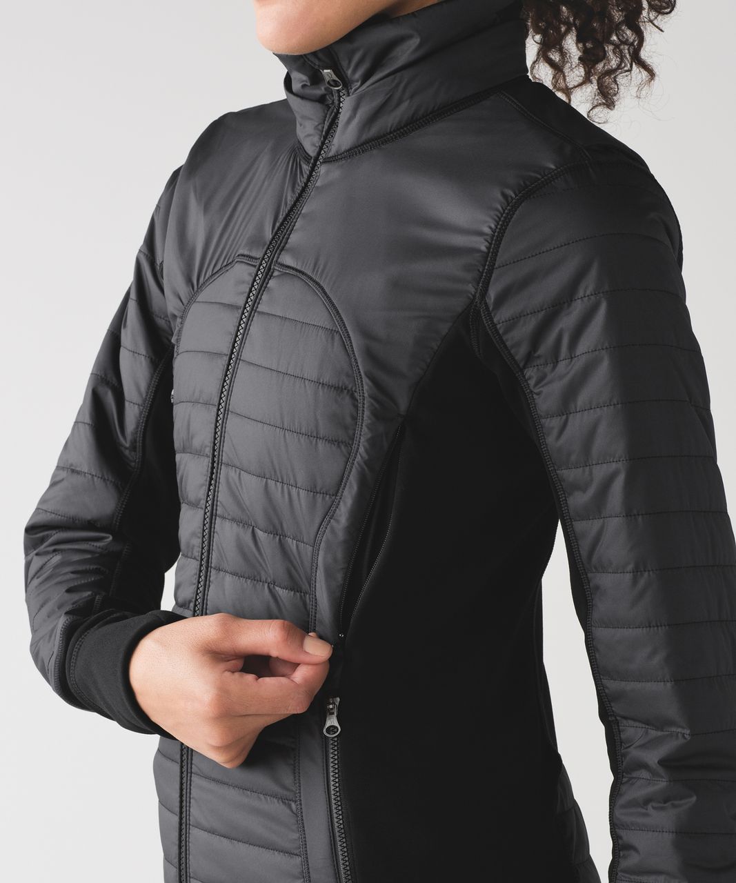Lululemon First Mile Jacket - Black - lulu fanatics