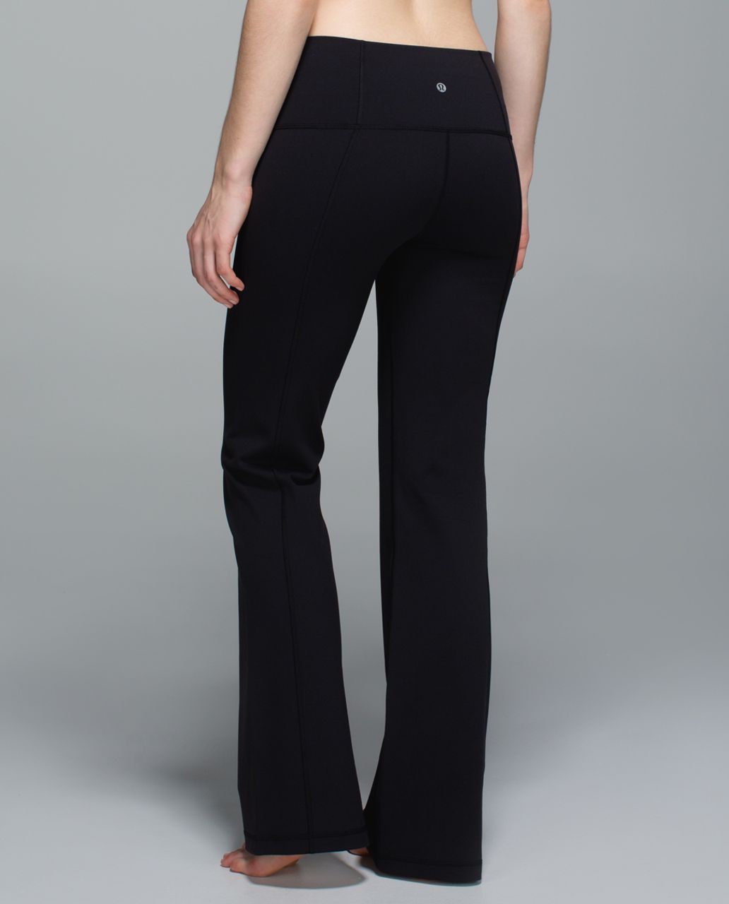 Lululemon Groove Pant II (Roll Down - Tall) - Black - lulu fanatics
